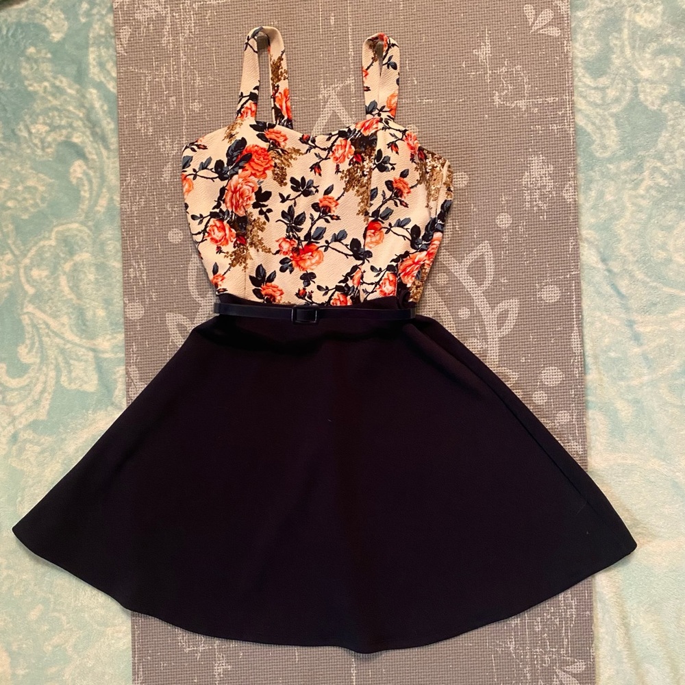 Floral Skater Dress